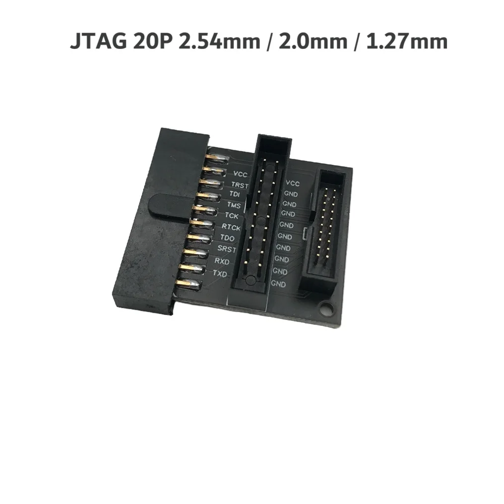 Adapter Board for JTAG 20P 2.54 mm to 20P 2.0mm 20P 1.27mm SWD Interface Converter ARM For J link V9 Jlink V12 Jlink V13