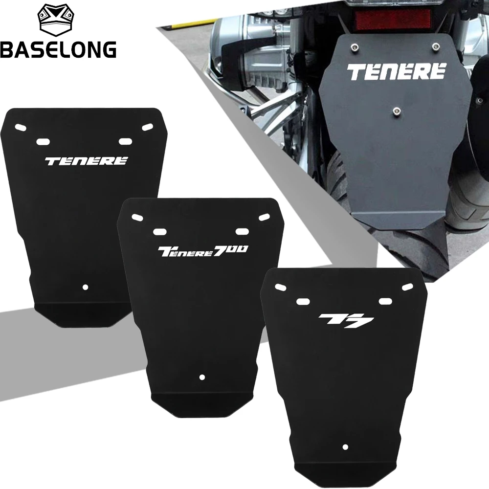 

Motorcycle License Plate Rear Splash Guard Holder For Yamaha TENERE700 T7 Tenere 700 2019 2020 2021 2022 2023 2024 2025 2026