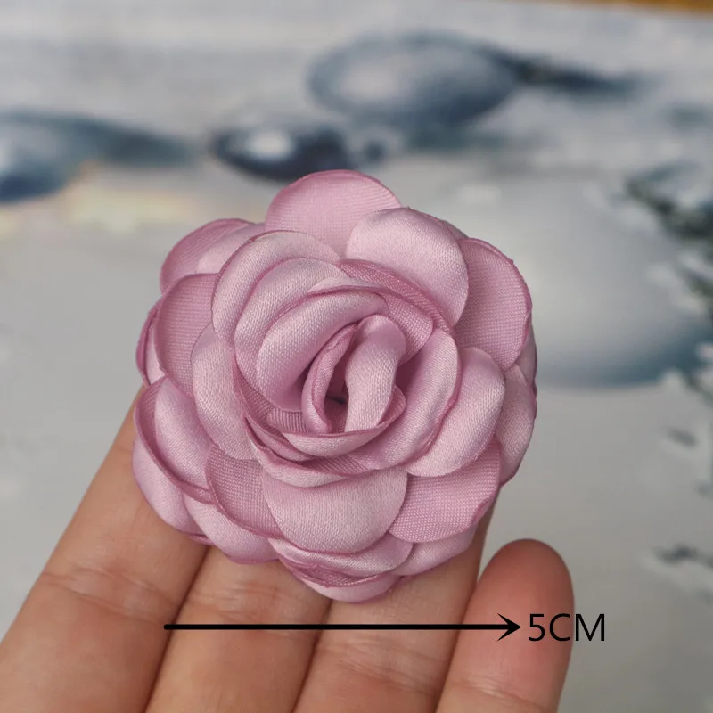 10PCS/Lot Purple Series Mix Styles Set Chiffon Fabric Flowers For Wedding Invitation Artificial Flowers For Dress Hat Decoration