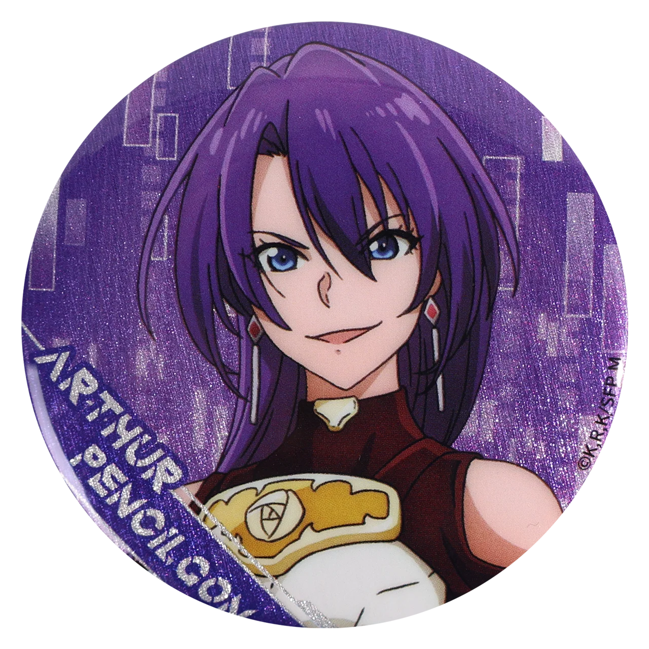 58mm Anime Shangri-La Saiga-0 Emel Cosplay COSTUME Badge Pin SPTE Tinplate Brooch﻿ Prop Gilf