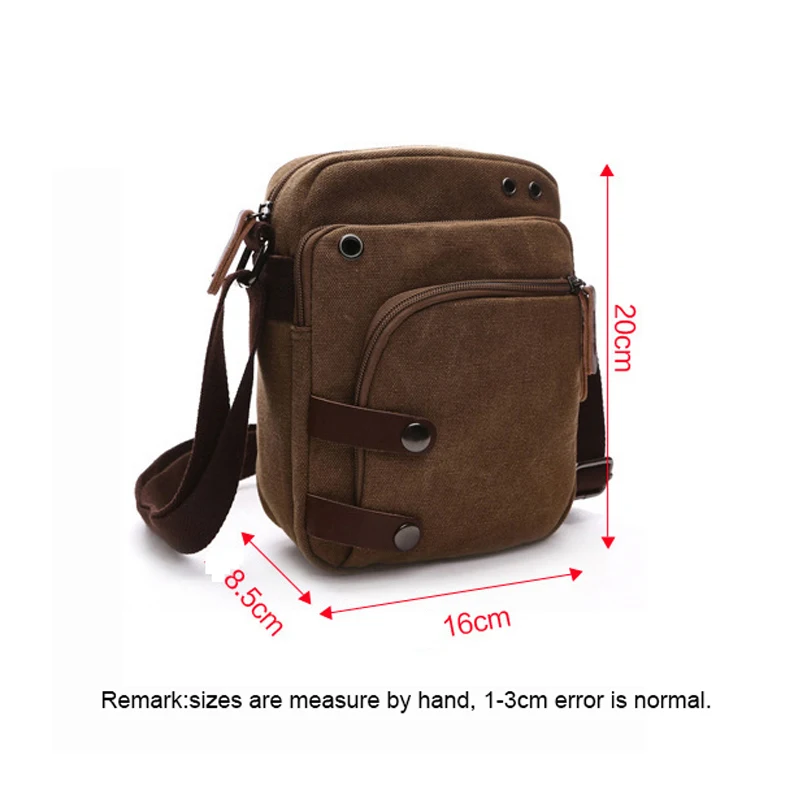 2023 Fashion High Quality Canvas Portable One Shoulder Crossbody Backpack Business Travel Small Chest Bag Casual Solid Color New