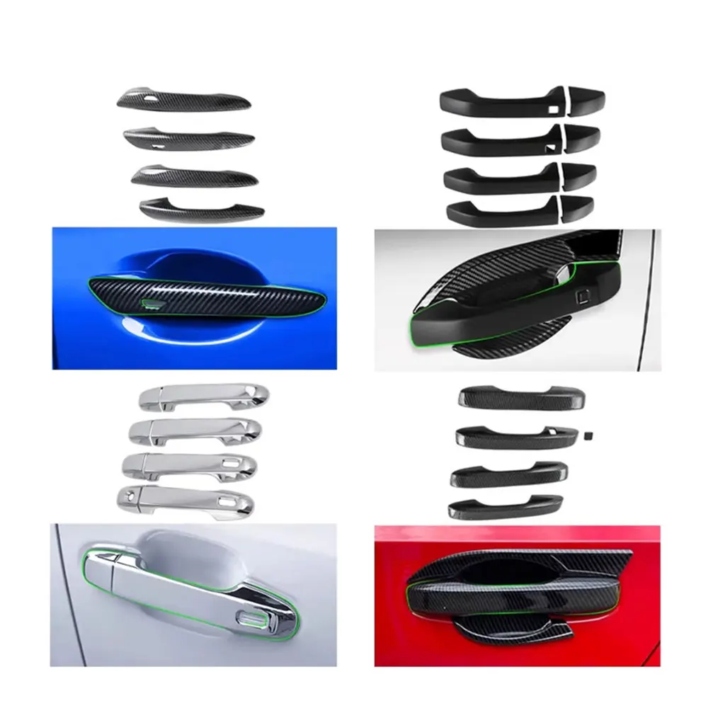 ملصقات حماية لمقبض الباب الخارجي للسيارات لسيارة لاند روفر رينج روفر سبورتس 2002 2012
