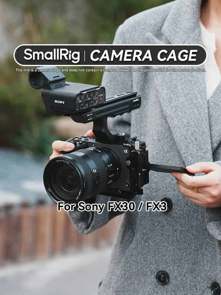 【 Do Brasil 】 SmallRig Camera Cage Handle Grip 1/4