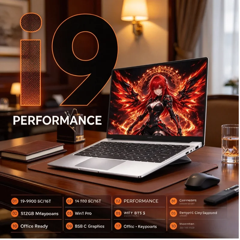 Gamer & Office Ultra Slim Notebook 14.1