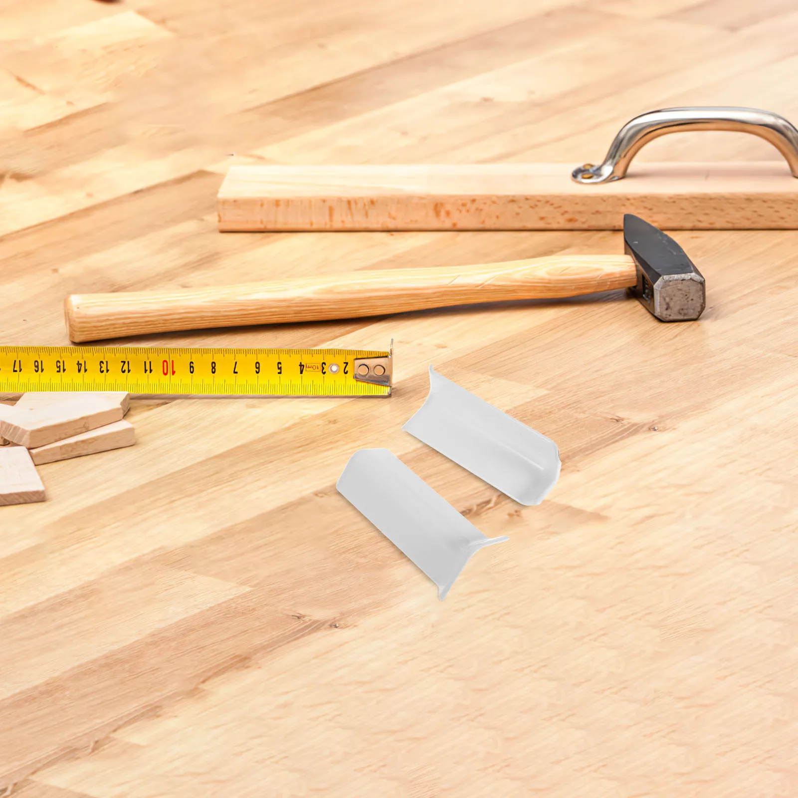 4 قطع من واقيات الزوايا ذاتية اللصق وسميكة للحواف اللوحية لغرفة المعيشة وغرفة النوم وحماية أرضية الحائط في الأماكن المغلقة #1