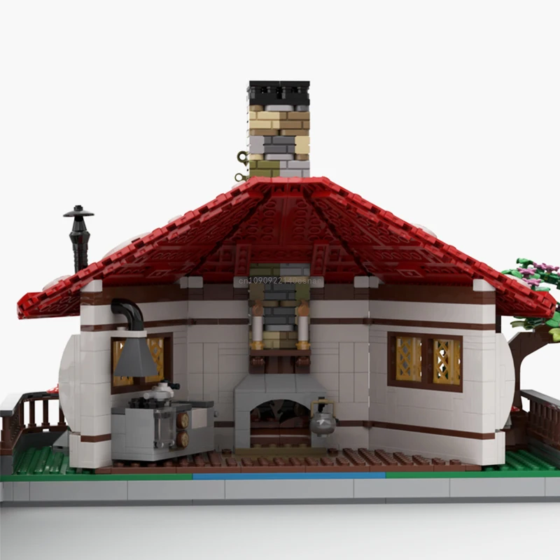 2106PCS Fairy Taleเห็ดHouse Building Blocks MOC Villageสถาปัตยกรรมประกอบอิฐเด็กผู้หญิงวันเกิดคริสต์มาสของขวัญ