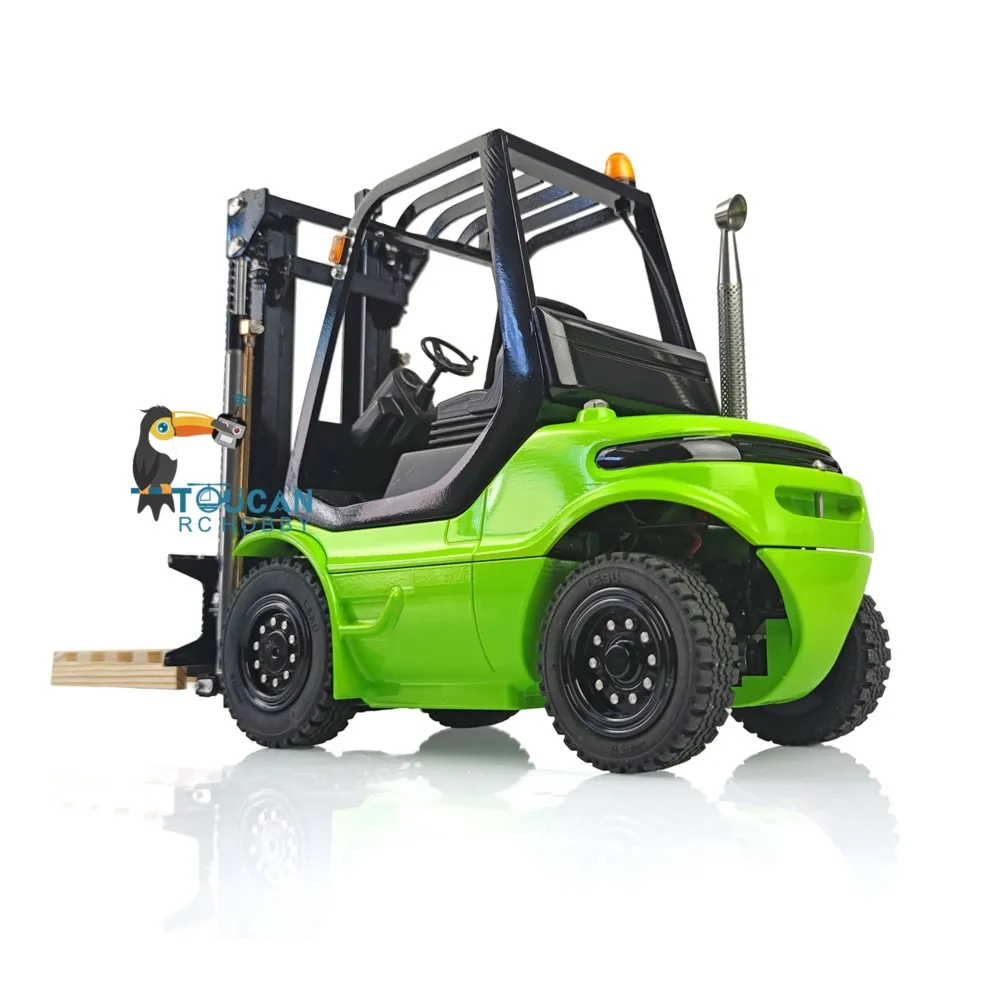 Lesu brinquedos de controle remoto 1/14 transferência rc caminhão empilhadeira hidráulica kit bomba motor pintado som esc tamiyaya modelo THZH0779-Smt3