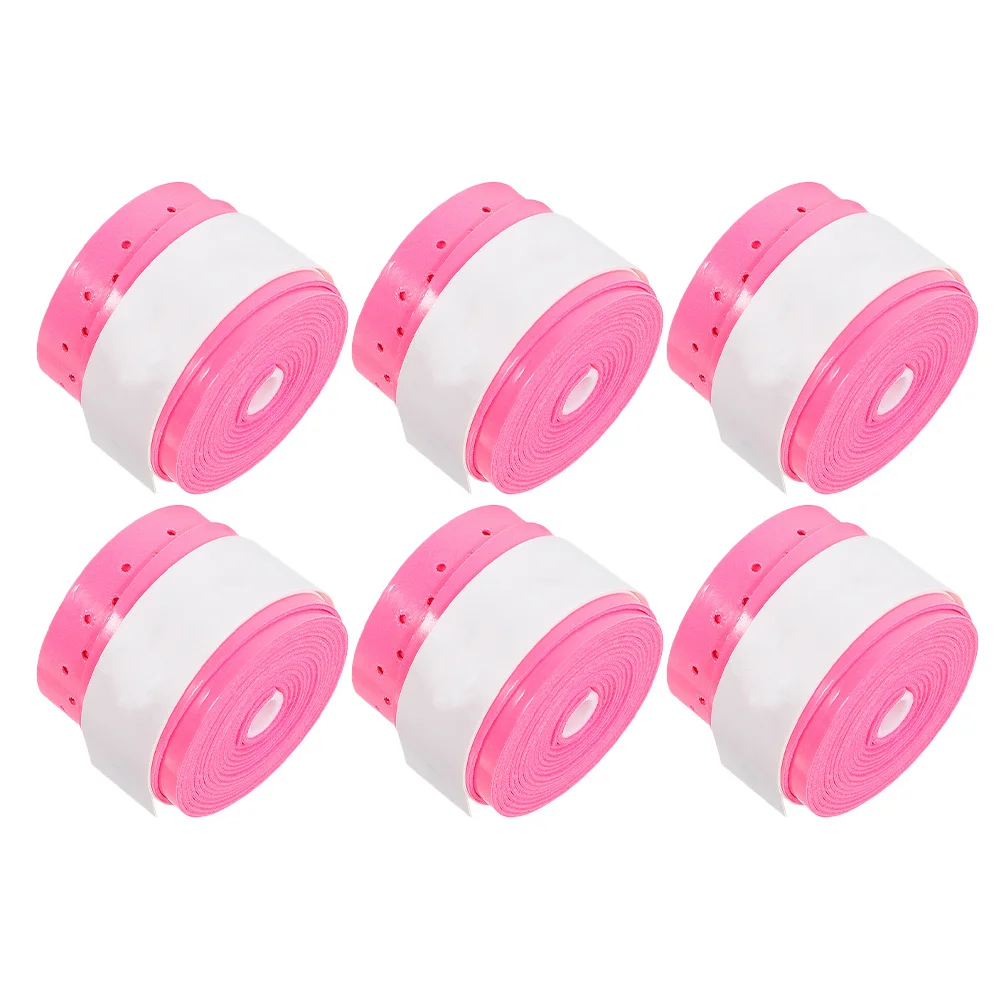 

6pcs Drumstick Wrap Tapes Anti-Slip Grip Tape For Drum Sticks Bright Color Sweat Absorbing Replacement Stick Tape Drum