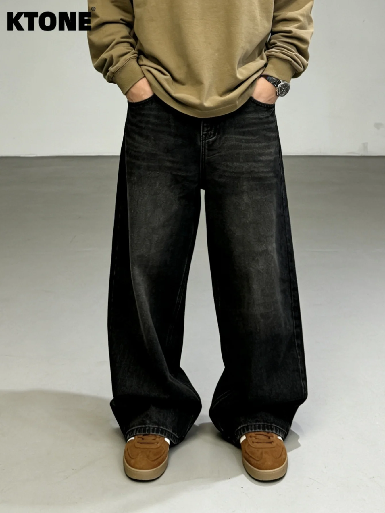 

Men's Wide-leg Jeans For Dating Trip Selected Gift No Accessories Included
