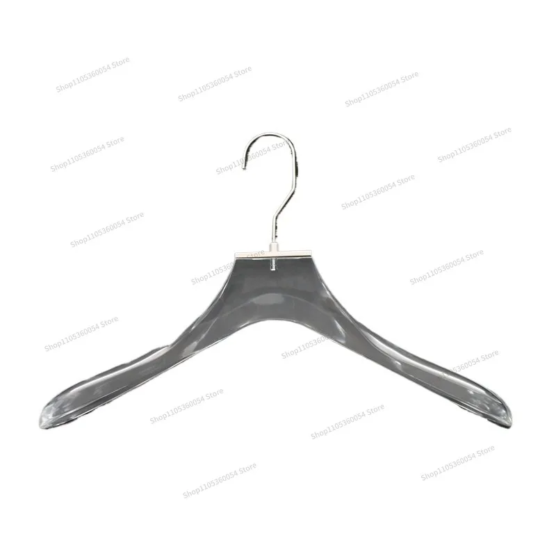 For Acrylic Transparent Hanger Custom Clothing Store Transparent Crystal Colored Acrylic Hanger Pants Rack