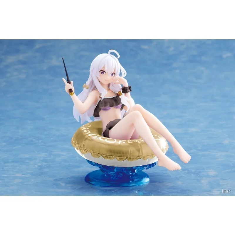 

In Stock Original TAiTO Aqua Float Girls Figure THE JOURNRY OF ELAINA ELAINA 10cm Anime Figure Model Toy Ornament Collection