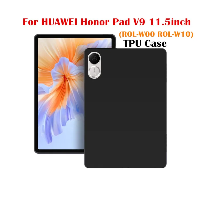 

Case For Huawei Honor Pad V9 11.5 inch ROL-W00 Silicone Soft TPU Cover Funda HONOR PadV9 ROL-W10 11.5" Tablet Protective Shell