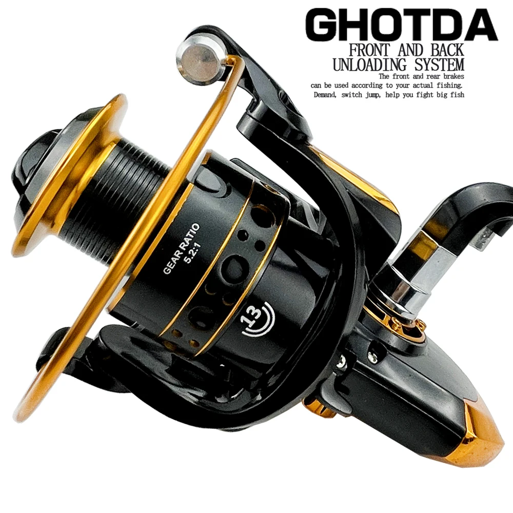 

Resistance 20-30 Kg Fishing Reel Metal Throwing Coil 9000-12000 Series 12+1BB Ball Bearing Pesca Labor-saving and Portable Pond