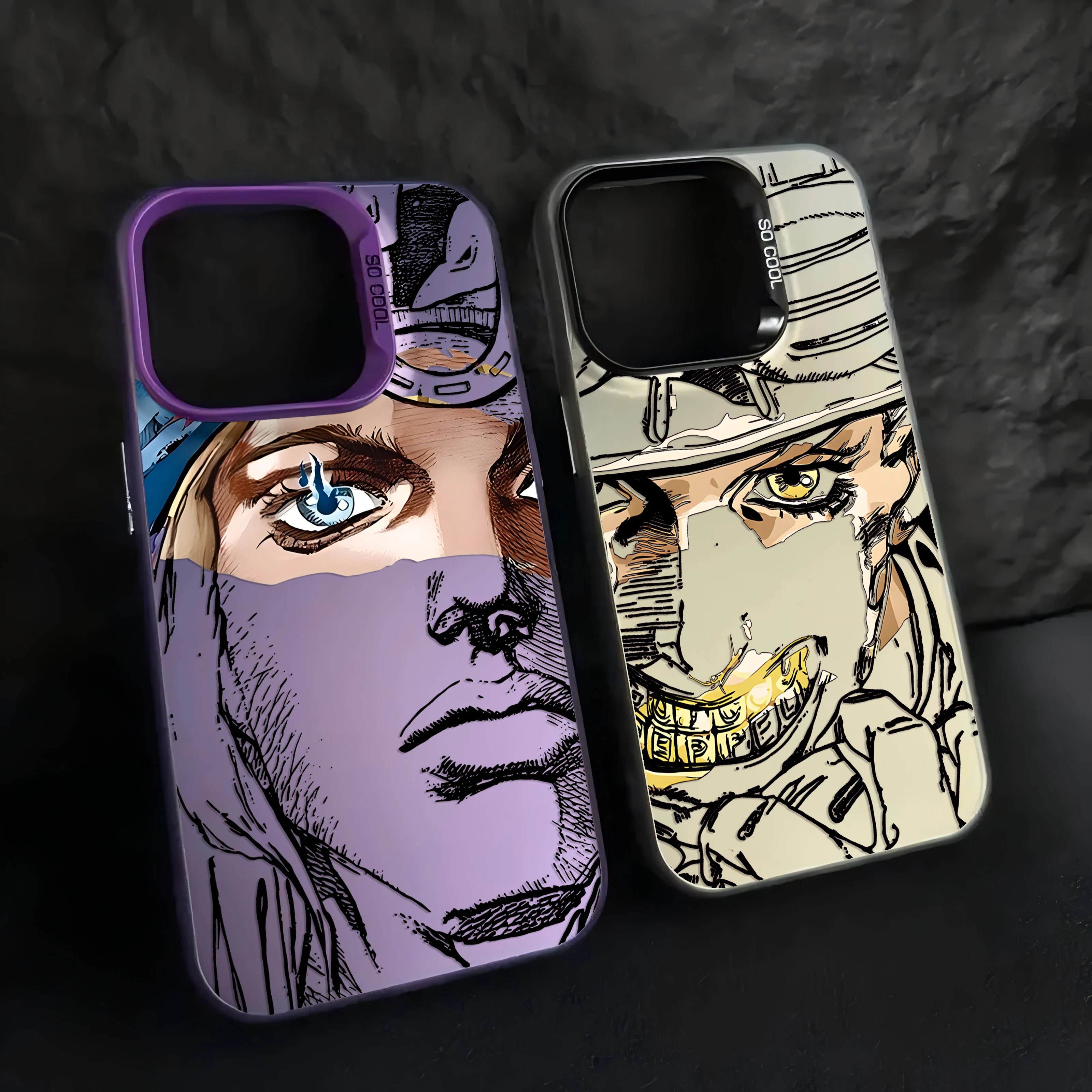 Hot Anime JoJo Bizarres Adventures Phone Case for Samsung Galaxy S25 S24 S23 S22 Note20 Ultra Edge Plus 5G Anti Fall Matte Cover - náhled 2