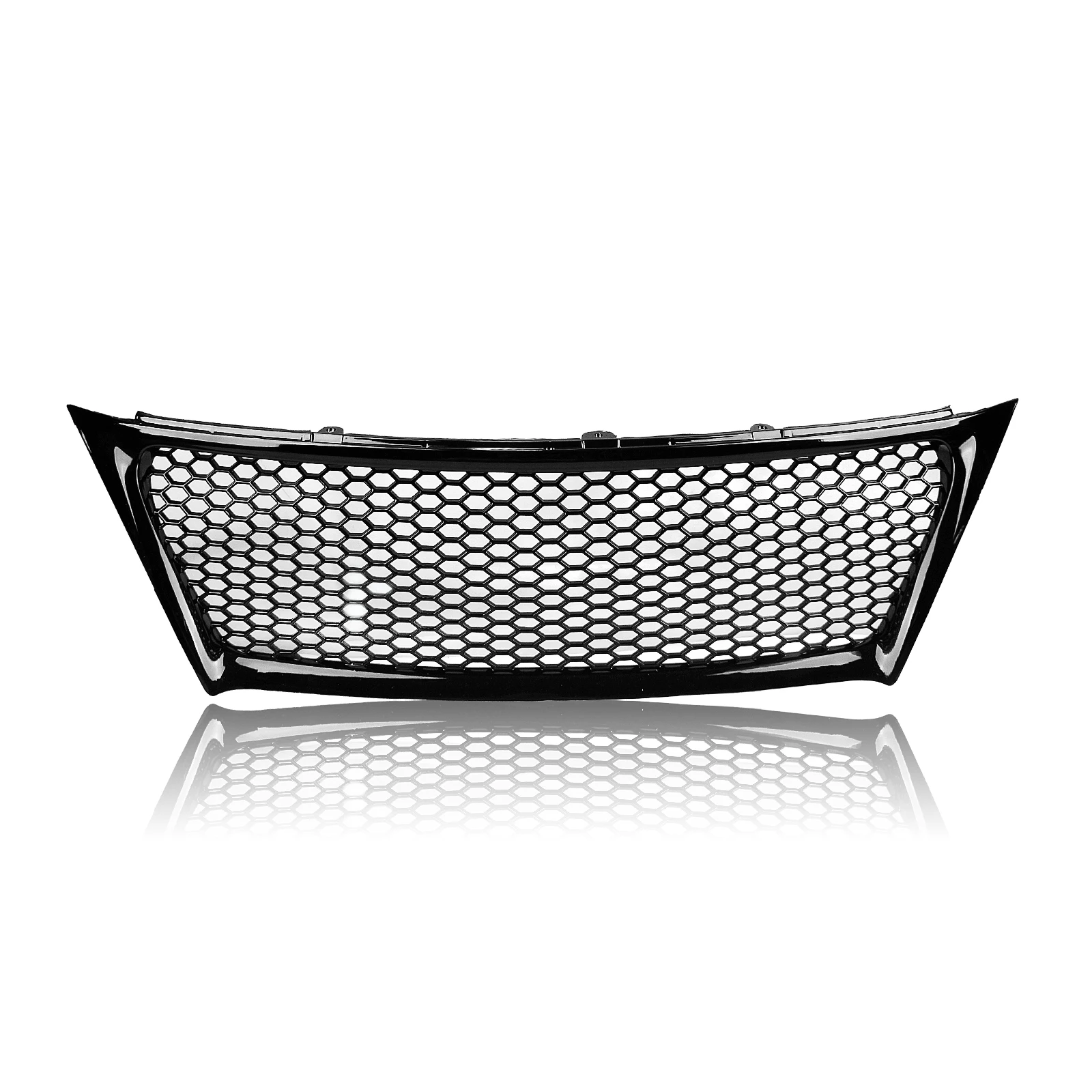 Car Front Bumper Grille ABS Plastic Racing Grill Hood Mesh Grid For Lexus IS250 IS350 F Sport 2011 2012 2013