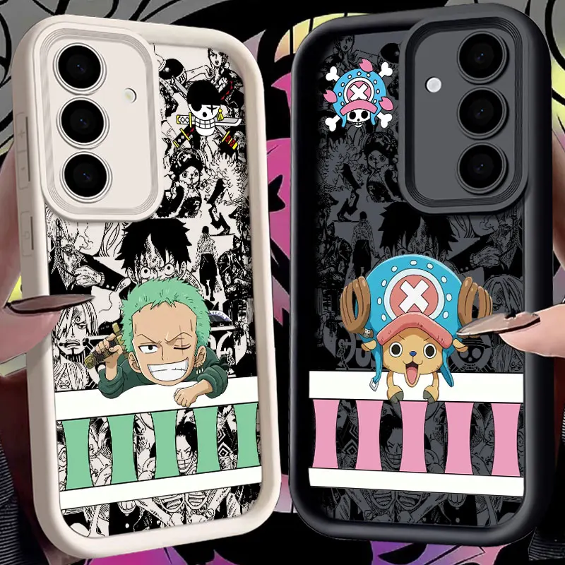 

Anime One P-Pieces Zoro Phone Case For Samsung S26 S25 S24 S23 S21 S20 Ultra Shanks For Galaxy S25 S24 FE S26 Plus Silicon Cover