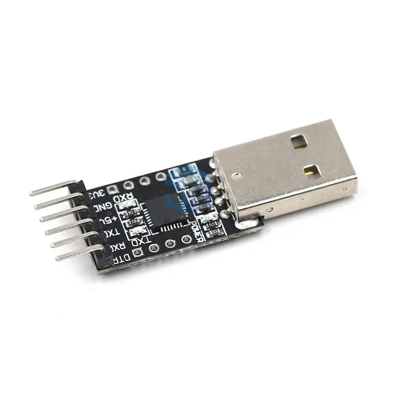 CP2102 usb 2.0にttl uartモジュール6Pinシリアルコンバータstc FT232交換アダプタモジュール3.3v/5v電源