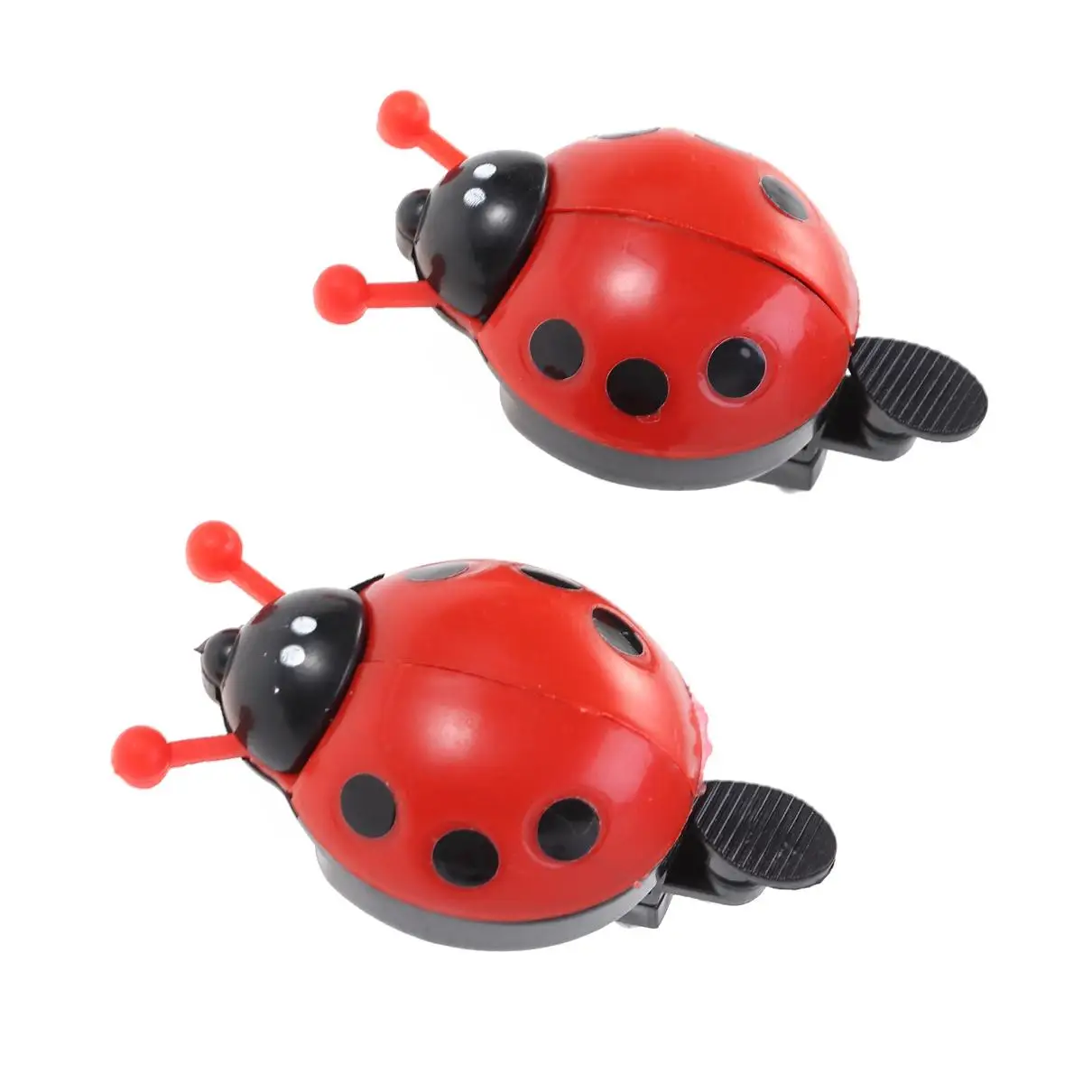 

2 Pcs Bell Alarm Beetle Cylcling Bike for Kids Bicycle Handlebar Ring Child Girl