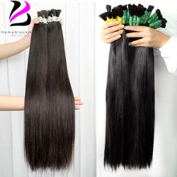 Extensions de cheveux humains vierges en vrac pour tressage, 100% cheveux humains non transformés, cheveux brésiliens Remy, sans trame, 18-30 pouces
