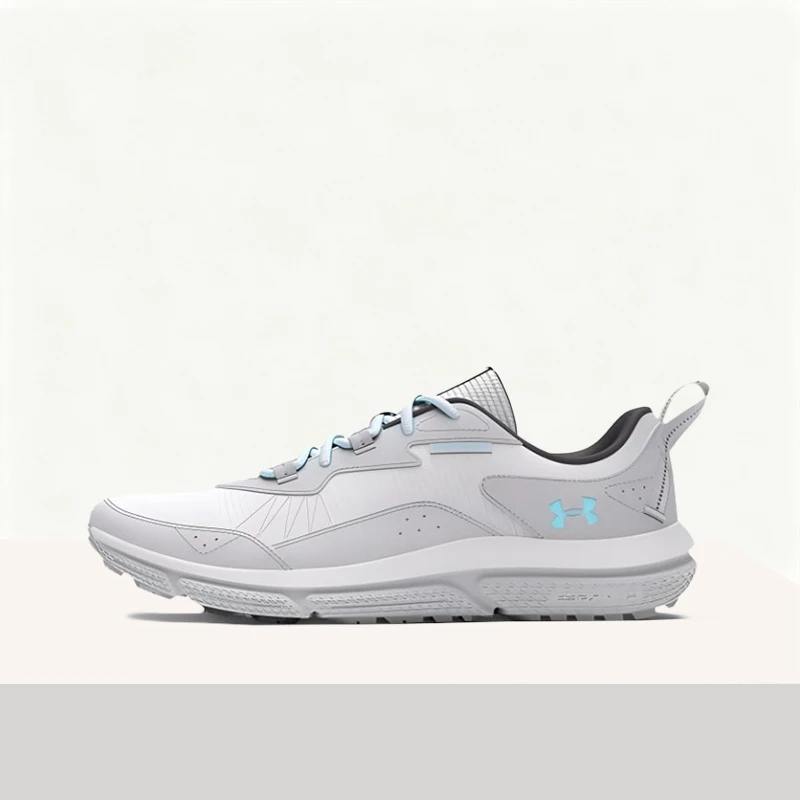 Under Armour Charged Verssert 2 Women's Gray Low-Top Casual Runners – Seamless Round-Toe Wear-Resistant Comfortable 3027180-100