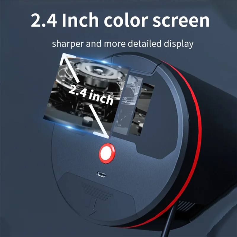 

Industrial Endoscope Camera Pipeline Endoscope 2.4 Inch Screen HD1080P For Car Inspection Device Camera-AS97