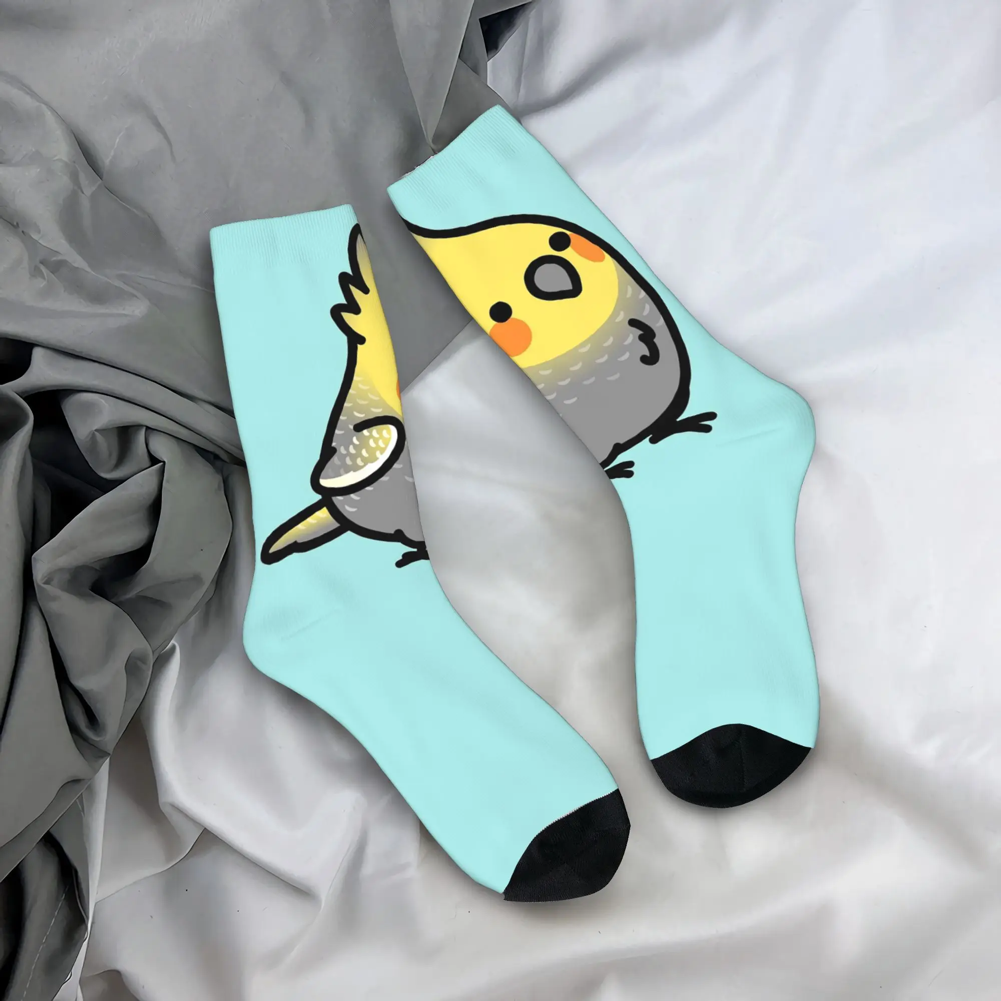 

Всесезонные носки с пухлым жемчугом и кореллами, Harajuku, высококачественные чулки, носки для экипажа для мужчин и женщин, рождественские подарки