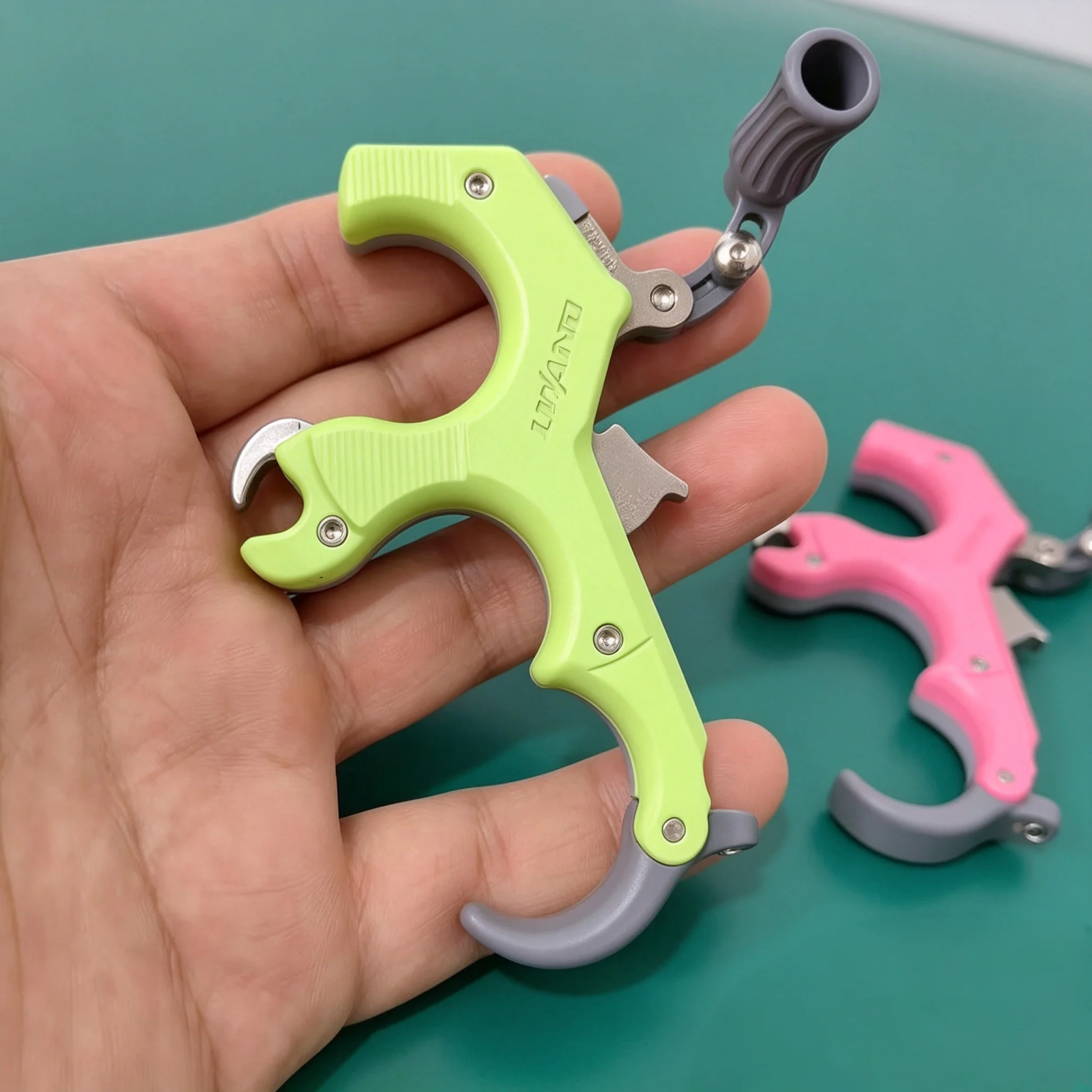compound bow release aid，thumb trigger bow release，archery hand held release，bow trigger release，3‑4 finger adjustable release，c