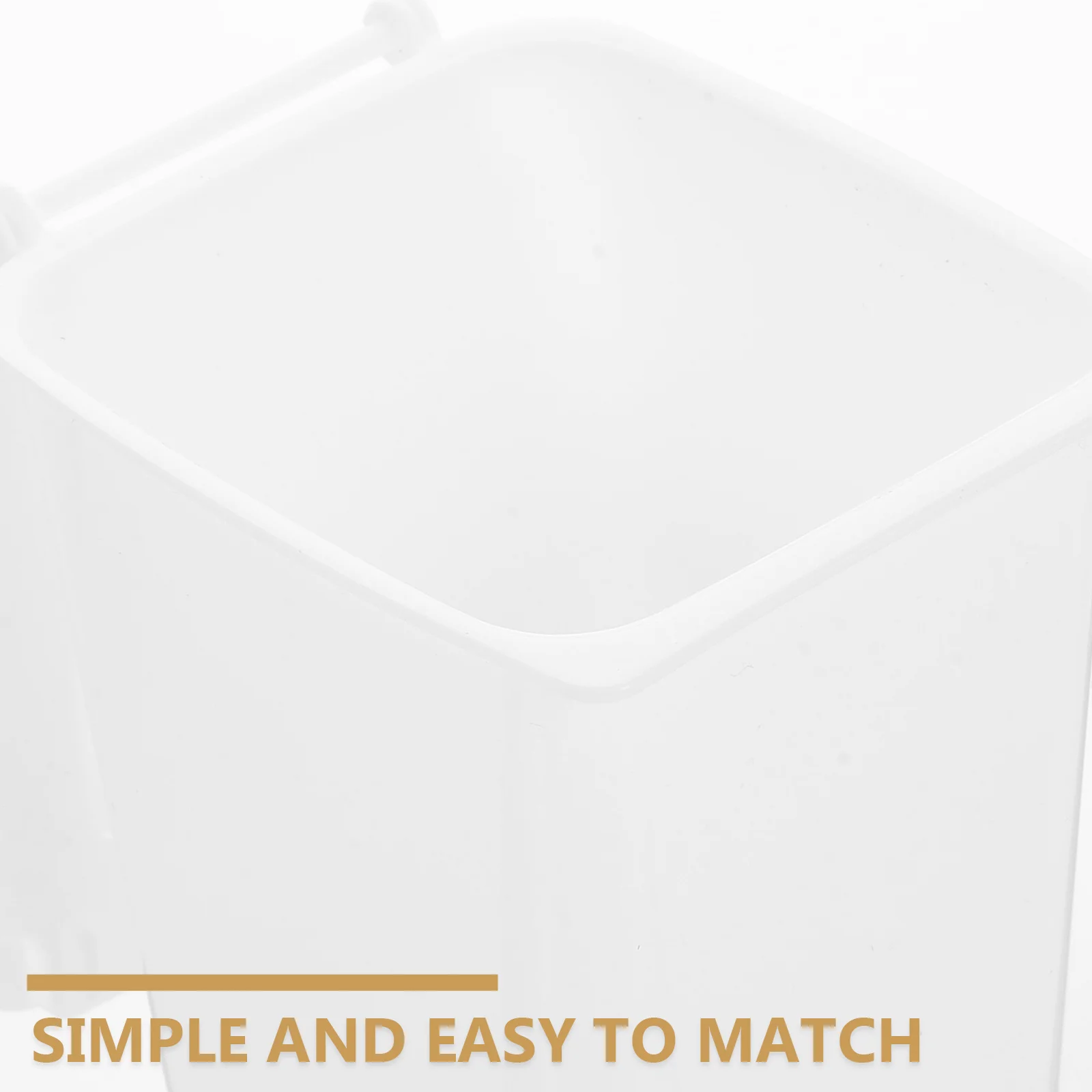 سلة مهملات مكتبية صغيرة، صندوق تخزين متعدد الوظائف، سلة قمامة مزخرفة للاستخدام المنزلي والمكتب والسفر ومنظم المكتب #1