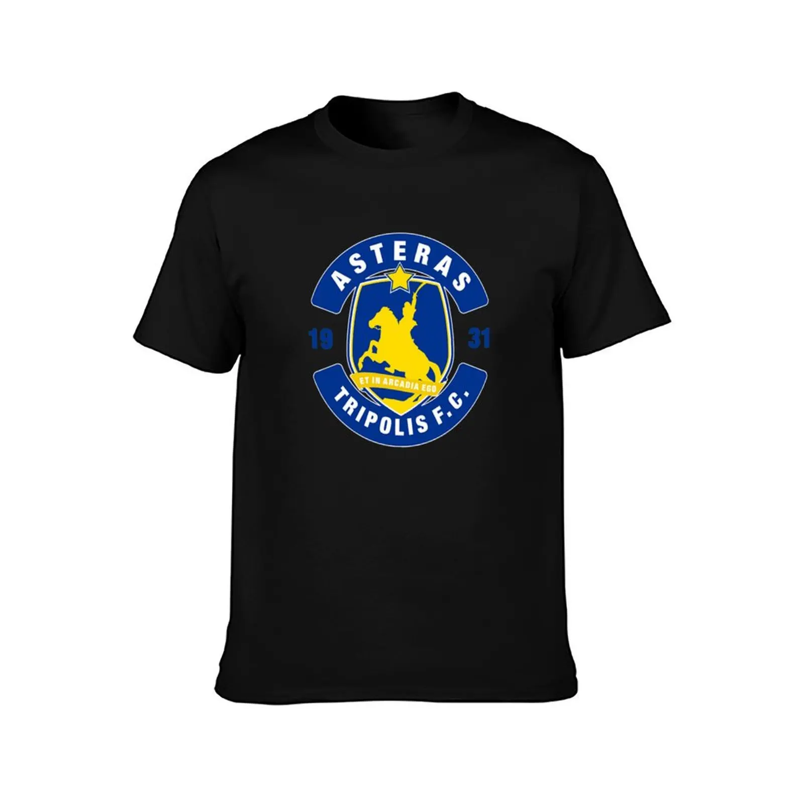Asteras Tripolis FC logo T-Shirt quick drying blacks vintage graphic t shirts mens designer t shirt