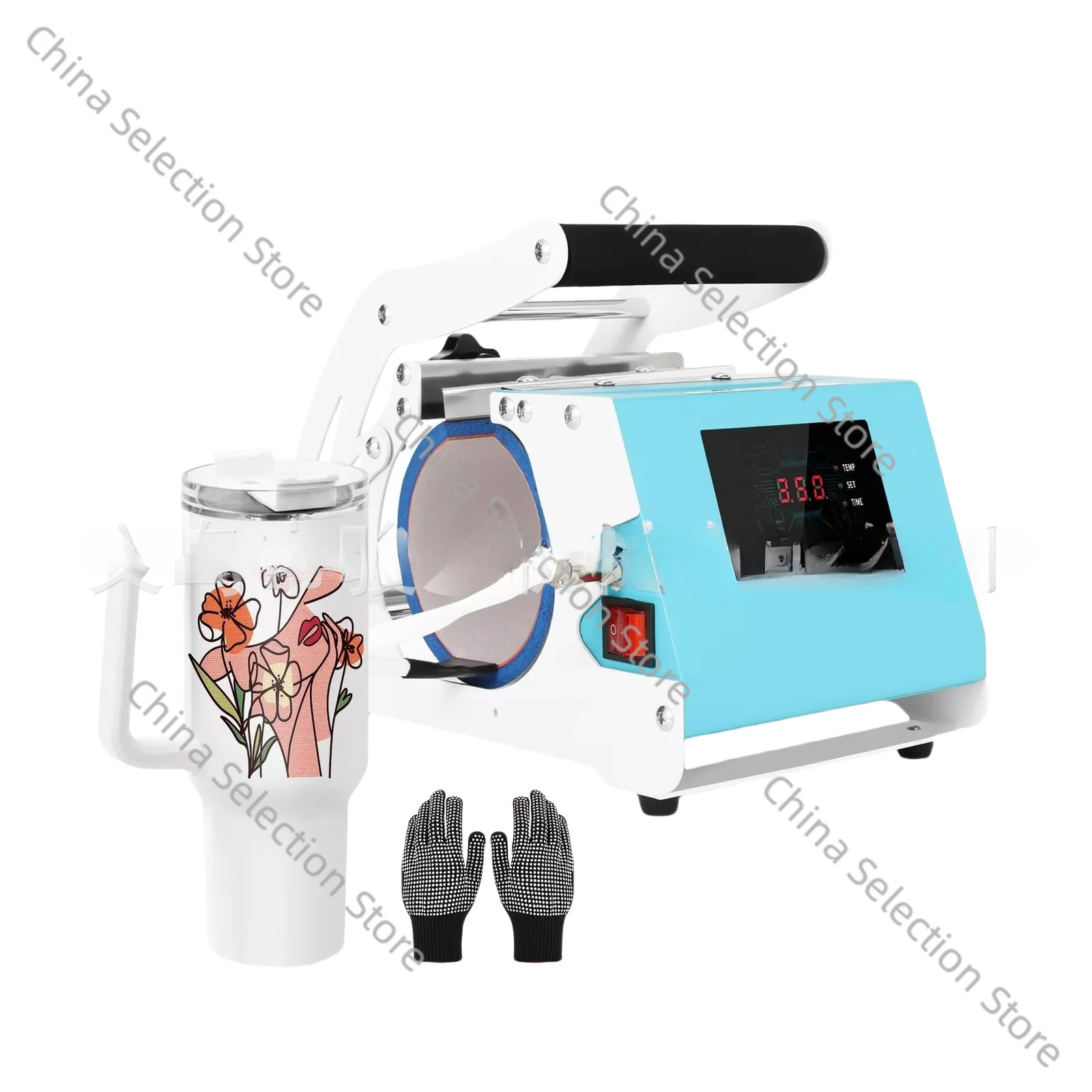 , 40oz Heat Transfer Machine, Cup Baking Machine, Multi-function Combination Machine, Printing DIY Amazon Hot-selling Hail Cup