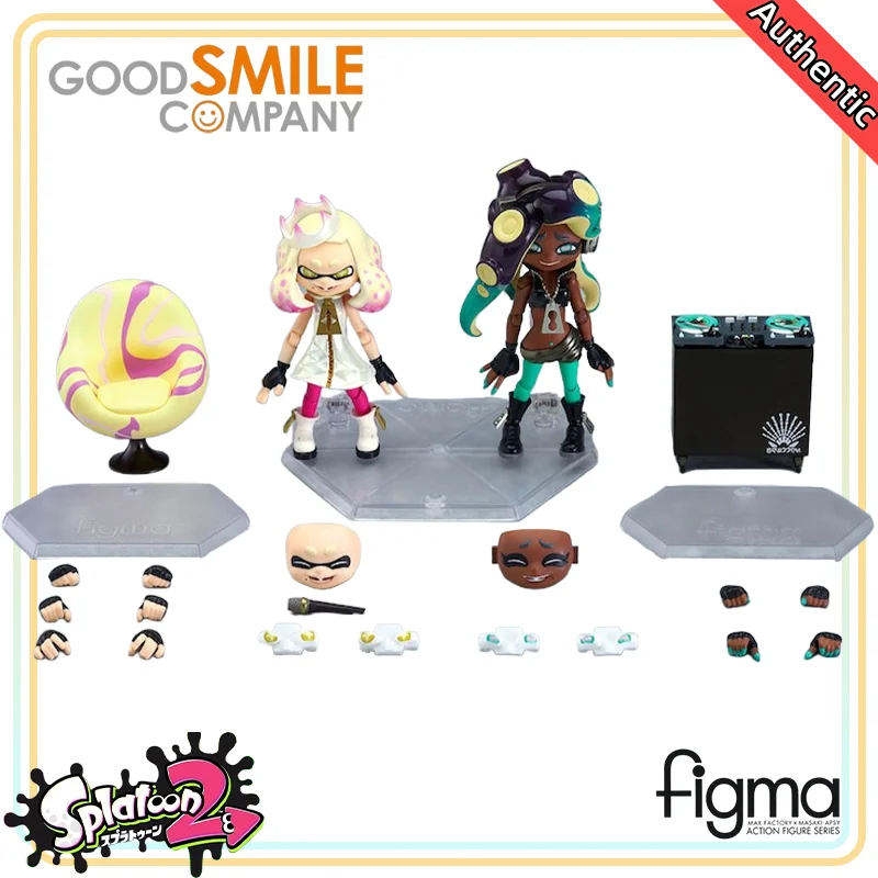

【100%Authentic】Good Smile Company Original Splatoon 2 Houzuki Hime - Iida Marine Figma (#507) Off The Hook Model Decoration