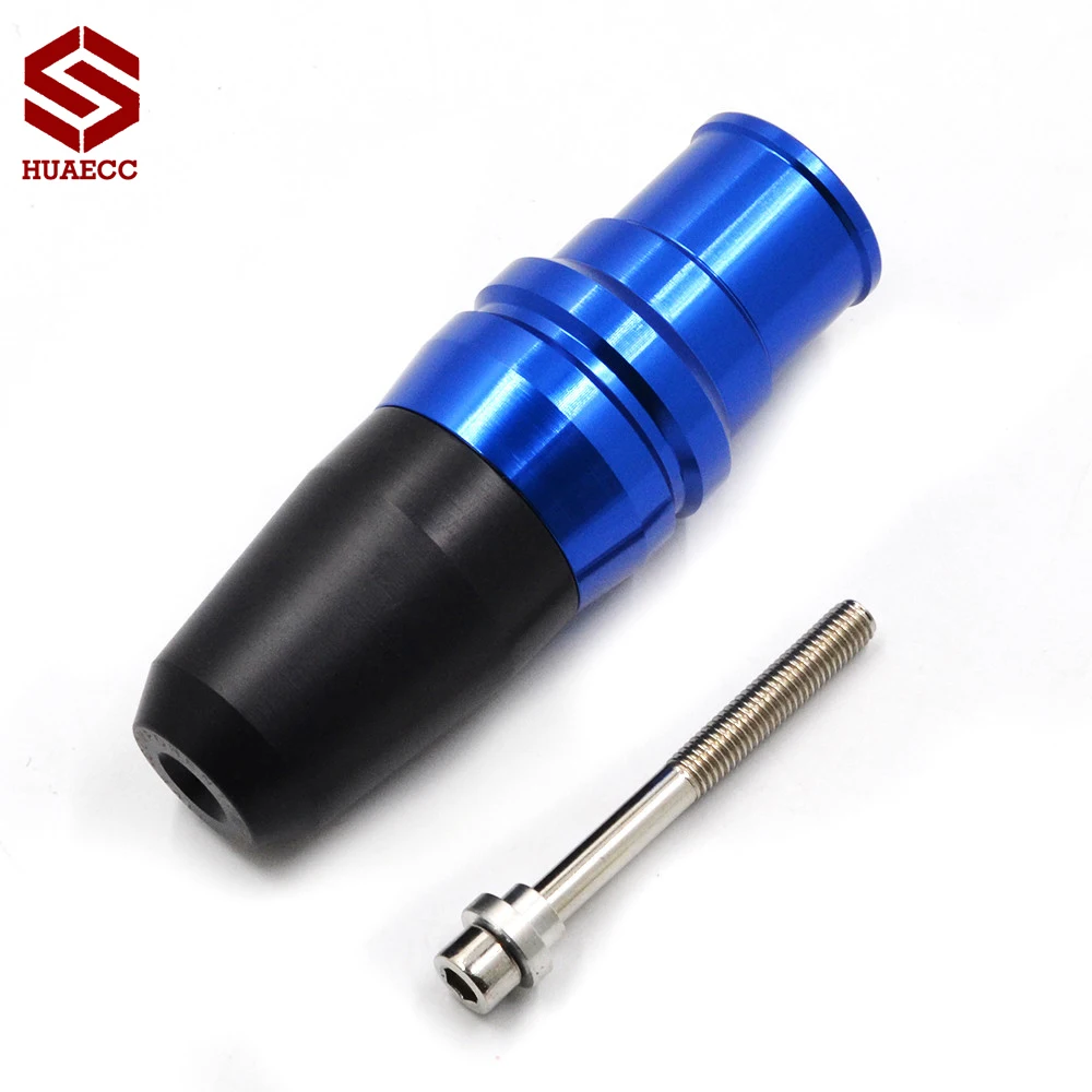 Cnc-slider de proteção para escapamento de moto, protetor anti-queda para yamaha mt03 mt25 yzf r3 2015-2017 r25 2013-2017