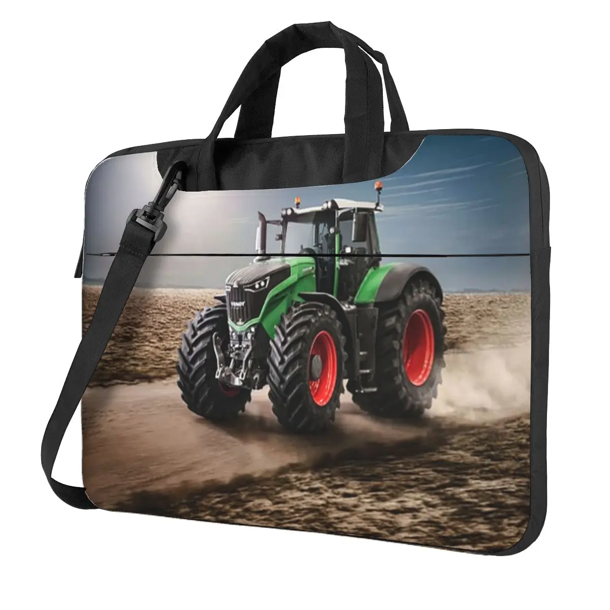 

Fendt Tractor Crossbody Laptop Bag Case Computer Bag Resistant Protective Notebook Pouch for Macbook Pro Lenovo
