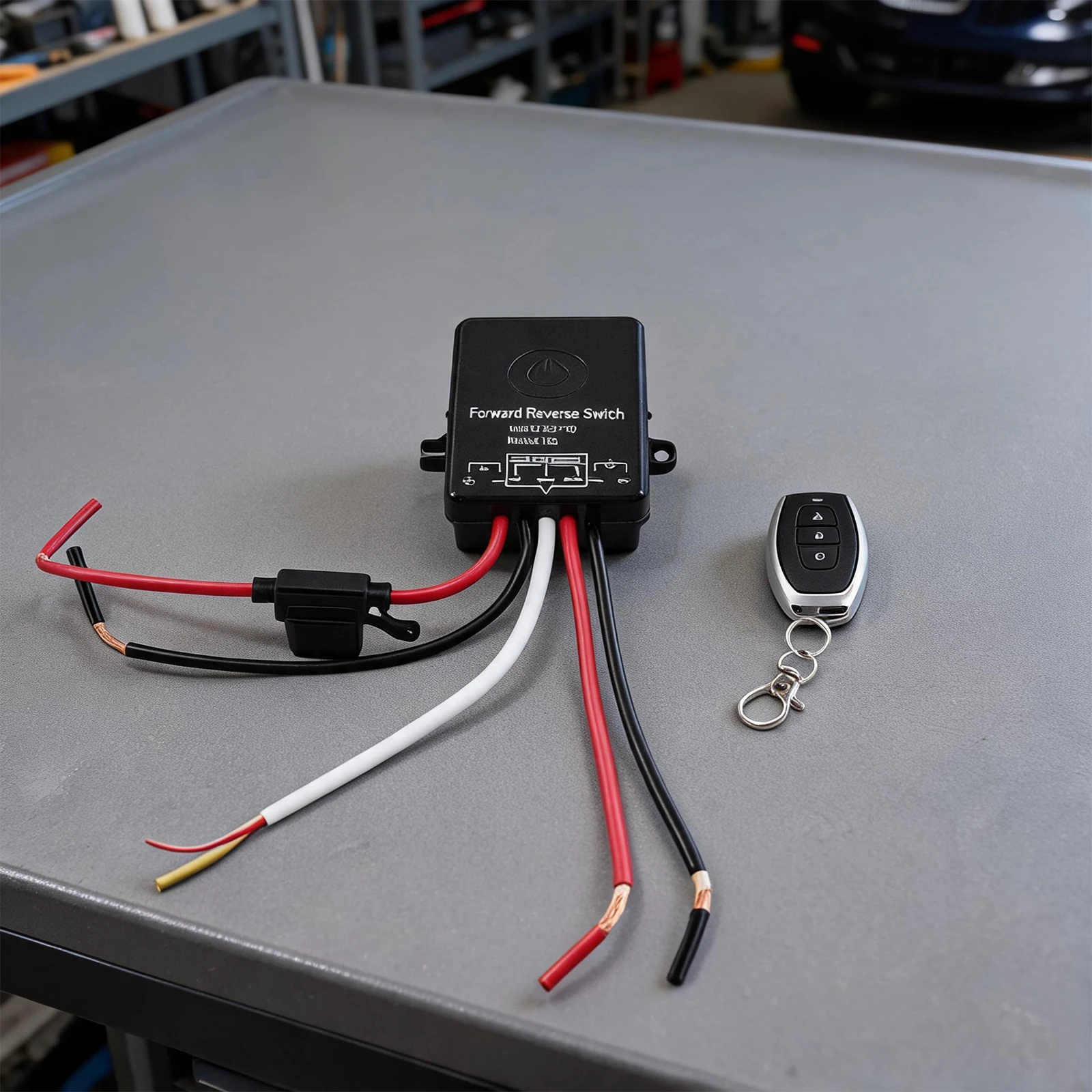 DC12V-72V/30A Waterproof Wireless Remote Forward Reverse Switch Linear Actuator Manual Remote Dual Control ABS Switch Parts