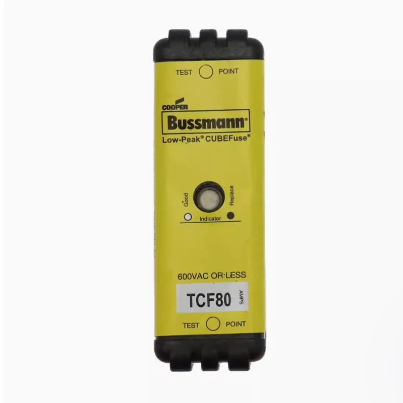 

Bussmann TCF Series Low-Peak Cubefuse TCF80 80 Amp with Indicator