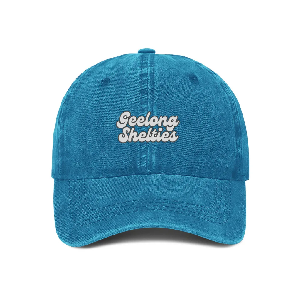 Geelong Shelties writing light Fashion Baseball Cap Outdoor Caps Sunscreen Hat Hip Hop Tide Snapback Hats Adjustable Cowboy