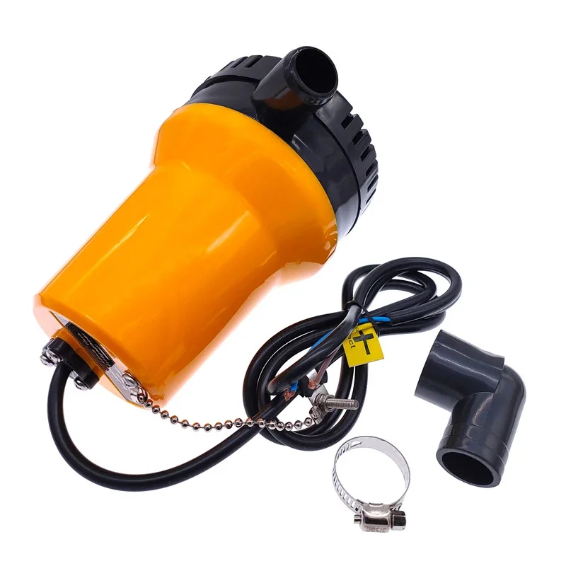 Electric Submersible Water Pump, Bilge Pump, Mini Cabin Drainage, Household Pumping Circulation, 12V