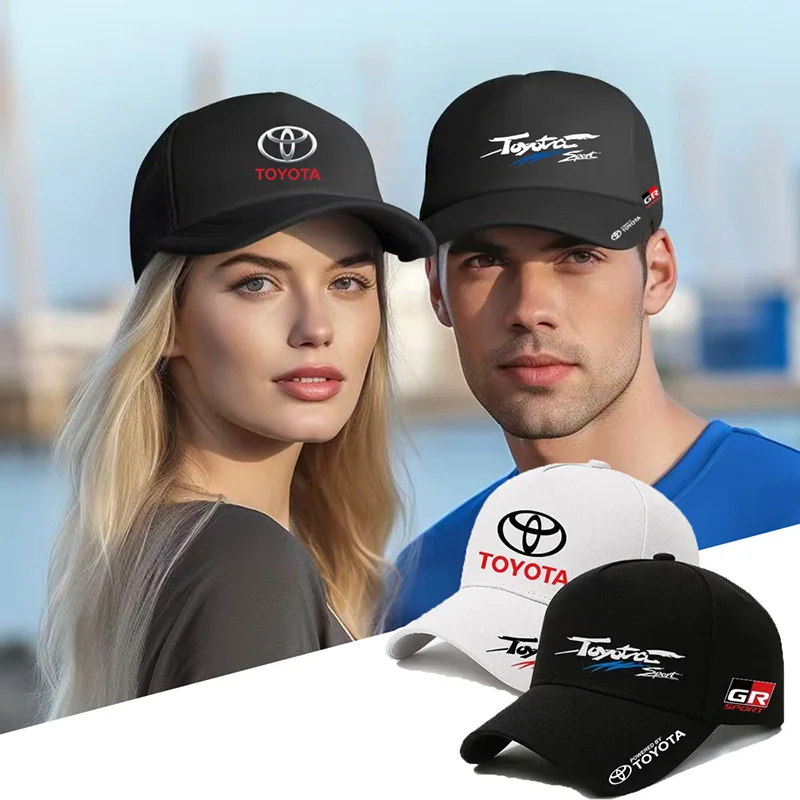 تويوتا الأصلي في الهواء الطلق قبعة رياضية قبعات البيسبول قبعة عادية واقية من الشمس قبعة لتويوتا GRsport كورولا Aygo Yaris Rav4 CHR كامري #1