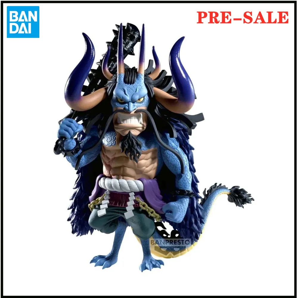 Original Anime Figur Bandai ein Stück Mega Welt sammel bare FIGURE-KAIDO Action figur Spielzeug 13cm Sammler Modell Puppe