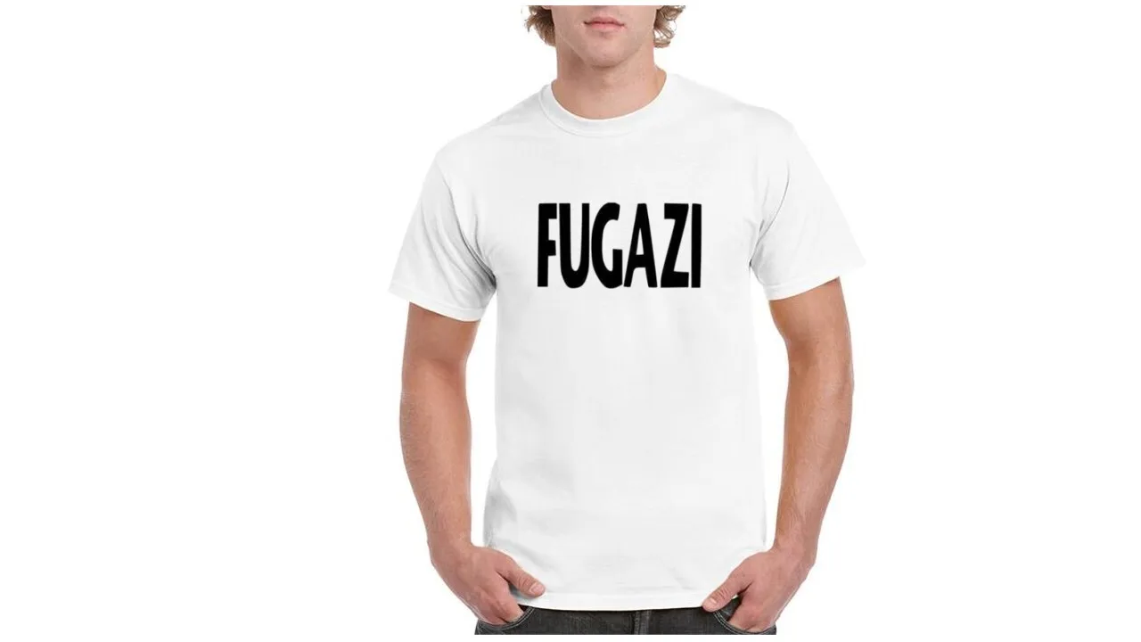 MENS...FUGAZI...BAD MOUTH...POST HARDCORE TSHIRT...SIZE 3XL