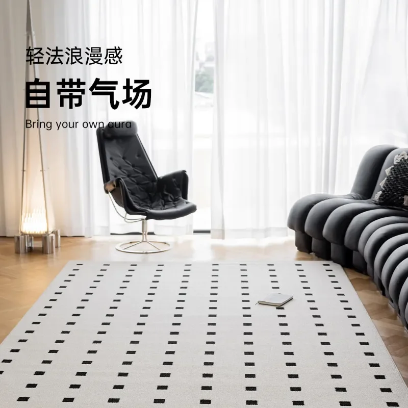Waterproof glue-free formaldehyde-free carpet, minimalist light luxury, high-end sense, anti-fouling, bacteriostatic living room