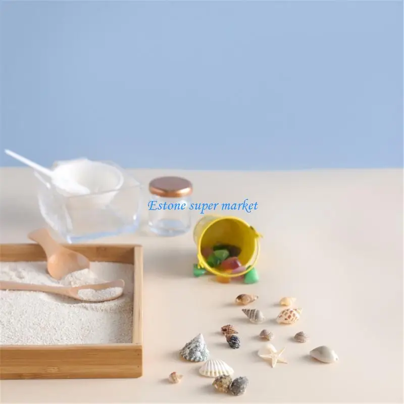 090B 子供用インタラクティブ砂おもちゃ 教育用ビーチプレイセット さまざまな型やフィギュアが詰め込まれており、学習の楽しみを解き放ちます