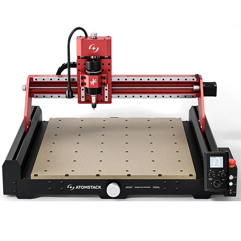 

ATOMSTACK C4 Pro 4-Axis CNC Router 200W Spindle Desktop Laser Engraver Cutting Milling Machine For Plastic Aluminum Brass PCB