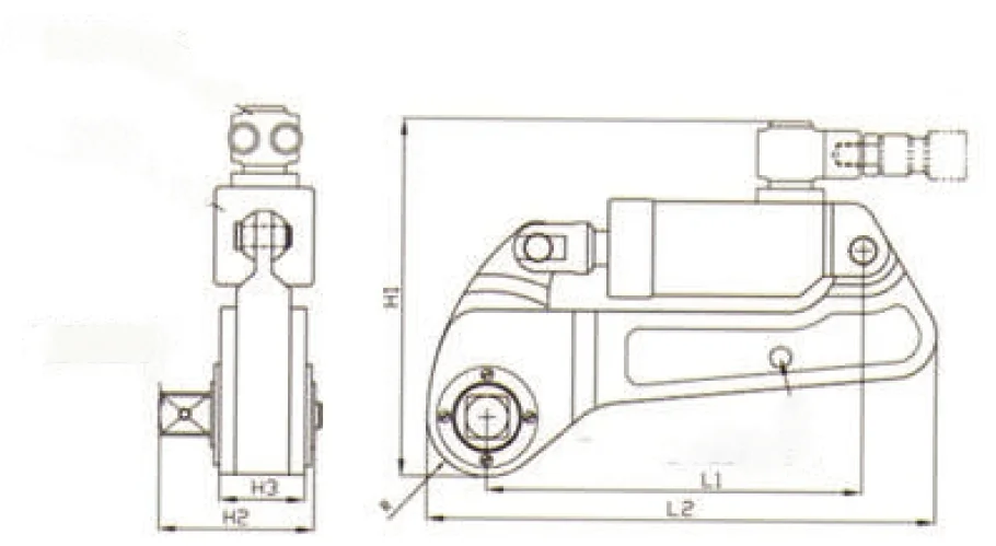 Super torque hydraulic wrench