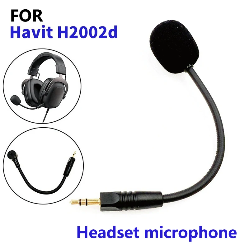 Replacement 3.5mm Microphone For Gaming Headset Mic E-sports Games Replacement Microphone