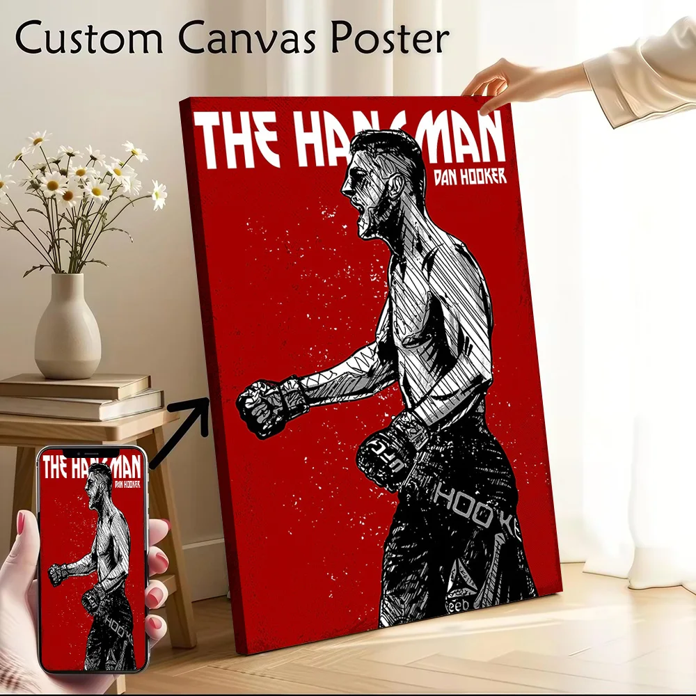 Dan Hooker 2 Printed Canvas Poster Custom Pictures Wall Art Canvas Painting for Modern Home Decoration Living Room Decor Arts