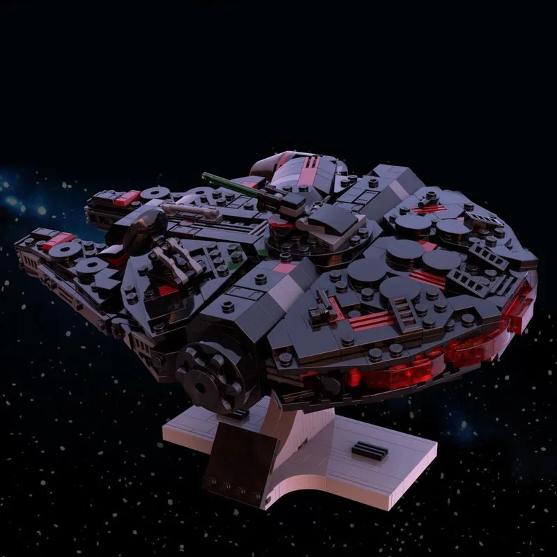 

984pcs MOC Zeldaes Shadowwingers Dark Falcon Midi-scale Ominous Rotating Model Building Blocks Collector Display Gift