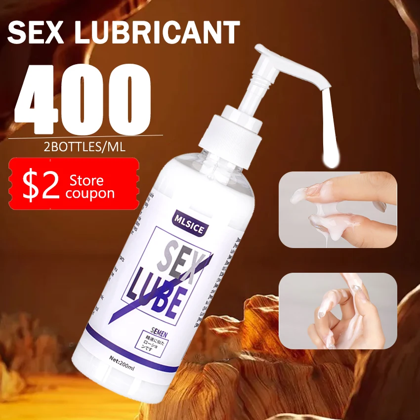 

Sex​ For Gel Lubricant 200 /400 ML Anal Lube Vaginal Intimate Oil Water Based Semen Lubrication Grease Toys Cream Adult Supplies