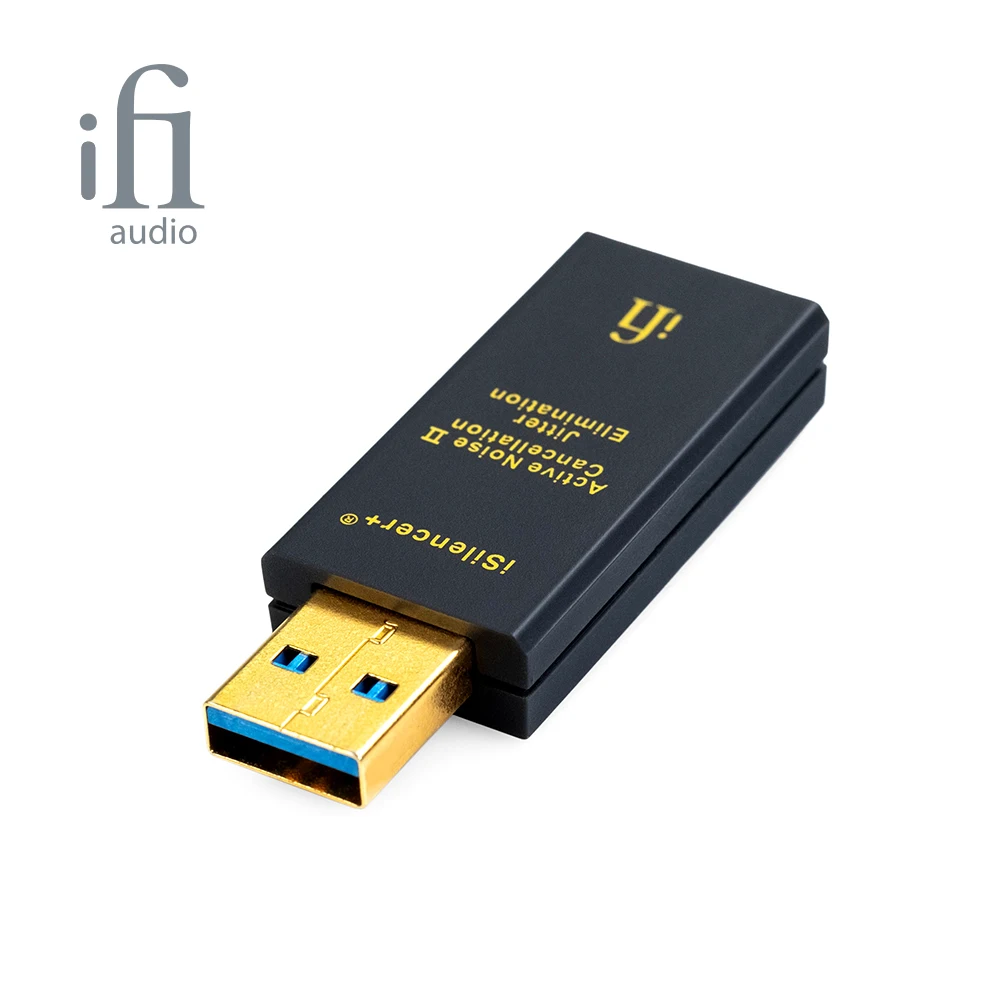 iFi iSilencer+ USB Signal Balanced Power Purify Filter Actively Removes Background Noise Signal Jitter SuperSpeed Transmission