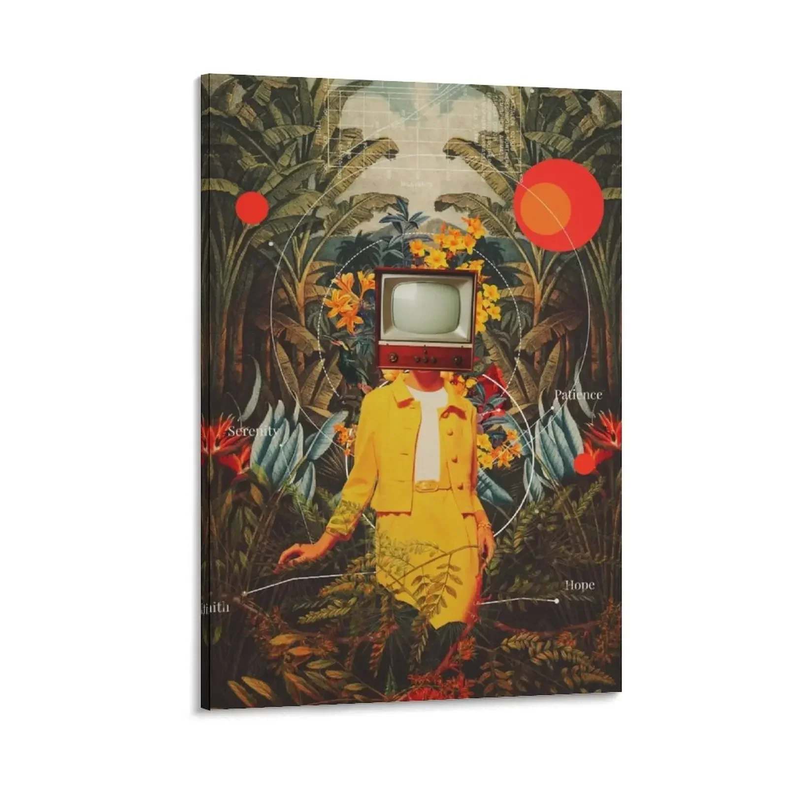 

She Came from the Wilderness Canvas Painting Home decoration Decoration pictures room wall paintings wall decor Bedroom deco